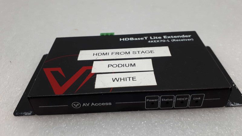 AV Access 4KEX70-L HDBaseT Lite Extender  &