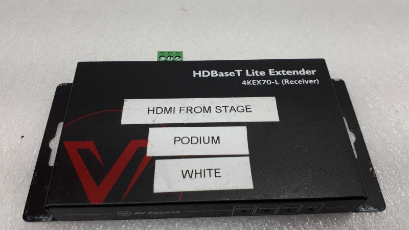 AV Access 4KEX70-L HDBaseT Lite Extender  &
