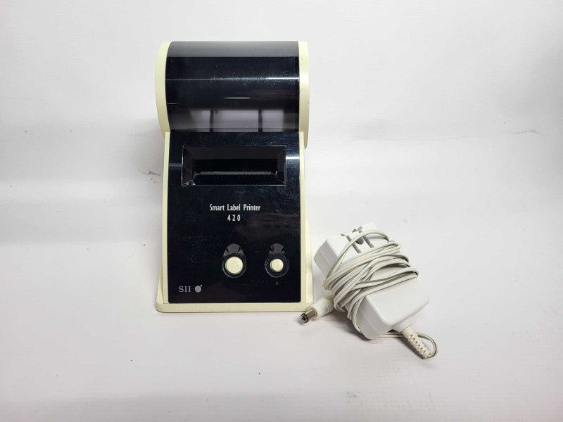 Seiko SII SLP 420 Smart Thermal Label Printer with Power Cable READ Q$