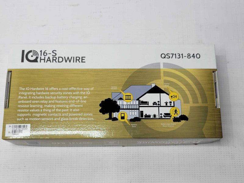 QOlysis IQ16-S HardWire QS7131-840 Q_