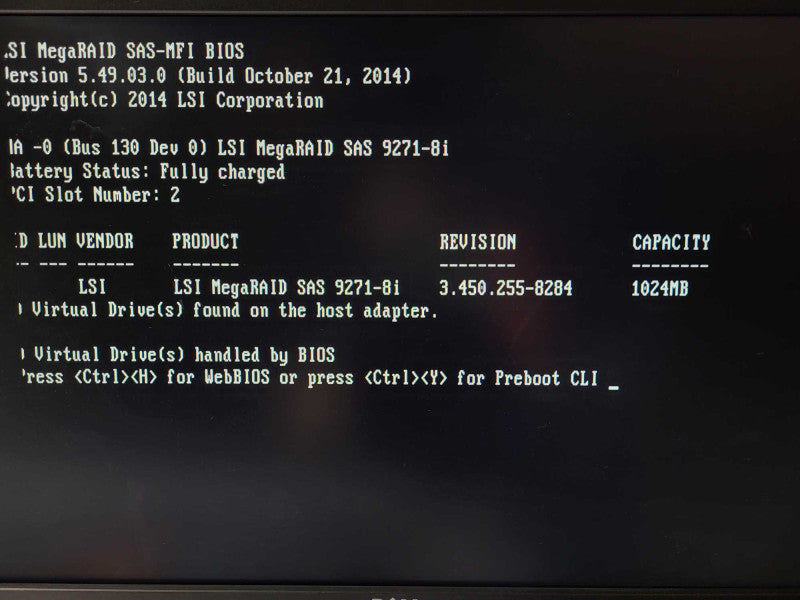 Cisco UCS C220 2x Xeon E5-2609 @ 2.40ghz / 32gb ram / SAS 9271-8i Raid  $