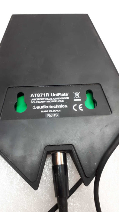 Audio-Technica AT871R UniPlate Unidirectional Condenser Boundary with cables &