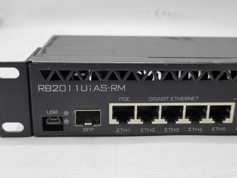 mikrotik routerboard RB201 1UiAS-RM Router, READ _