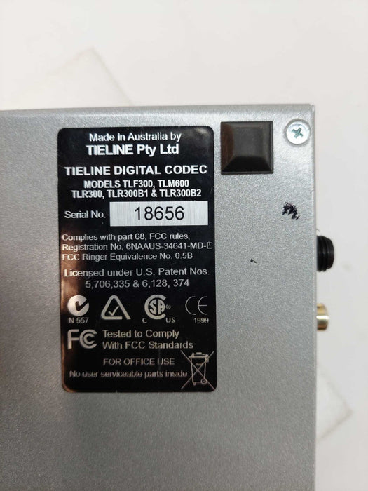TieLine G3 Digital Codec Model: TLF300  POTS-ISDN-GSM Codec