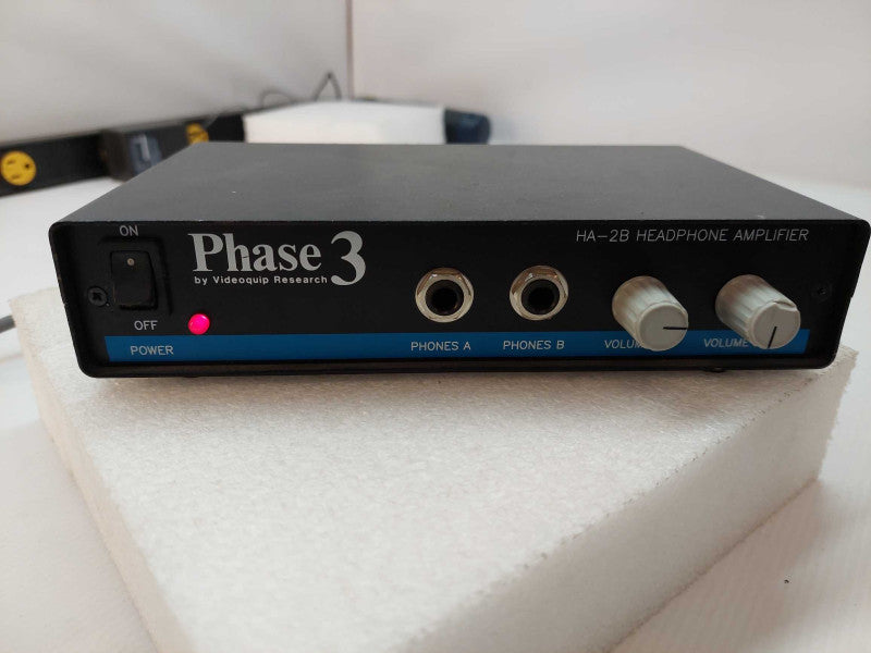 Videoquip Phase 3 HA-2B Headphone Amplifier Model: LM-2 Made in Canada