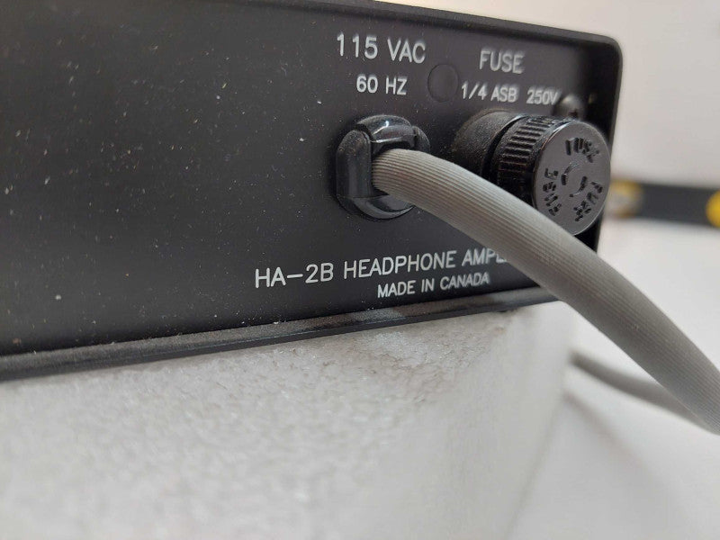 Videoquip Phase 3 HA-2B Headphone Amplifier Model: LM-2 Made in Canada