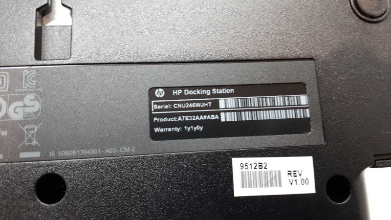 HP Docking Station HSTNN-I11X for Laptop &