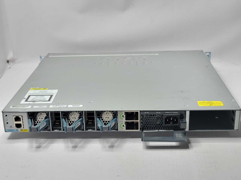 Cisco WS-C3850-24P-S 24 Port PoE Gigabit IP Base Switch 1x PSU Q_