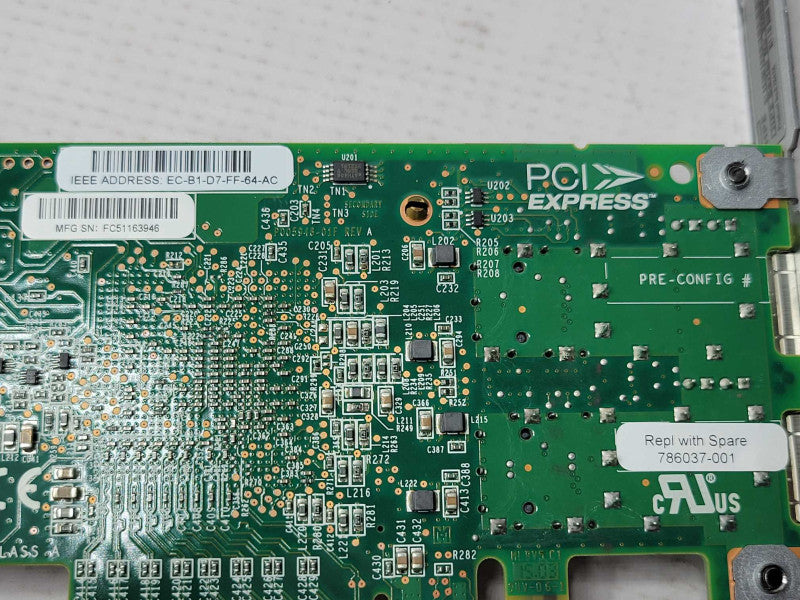 HP E7X47A 3PAR STORESERV 7000 2PORT 16GB - 786037-001, E7X47-60001 Card Q_