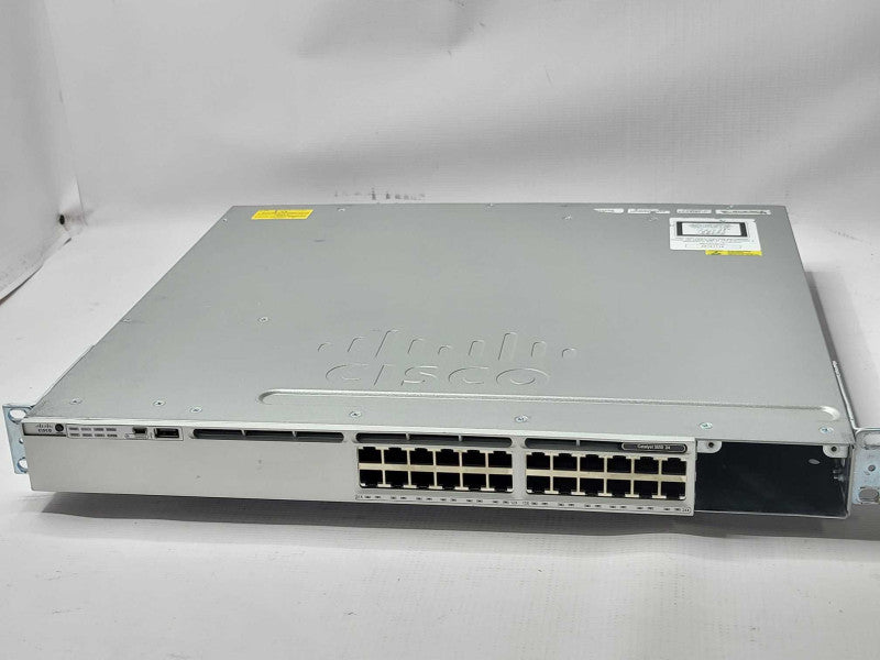 Cisco WS-C3850-24T-S 24-Port Gigabit Network Switch, 1x PSU Q_