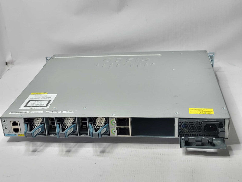 Cisco WS-C3850-24T-S 24-Port Gigabit Network Switch, 1x PSU Q_