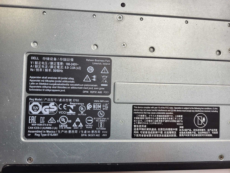 DELL SCv2020 with 1G-SAS-4 TYPE B STORAGE CONTROLLER E15M E15M001 1009162-05 $