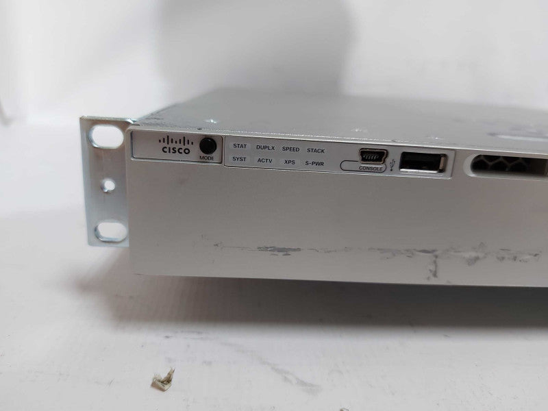 Cisco C3850 series WS-C3850-24T-S Gigabit Network Switch - Fact Reset Q#