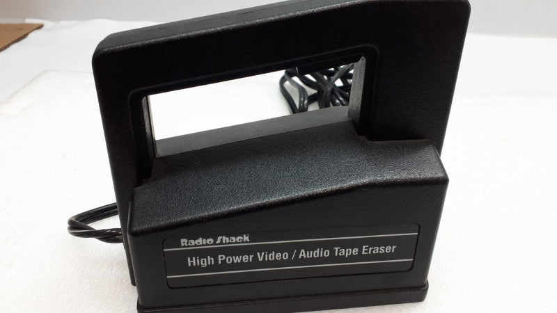 RADIO SHACK 44-233A HIGH POWER VIDEO/AUDIO TAPE ERASER INDUSTRIAL &