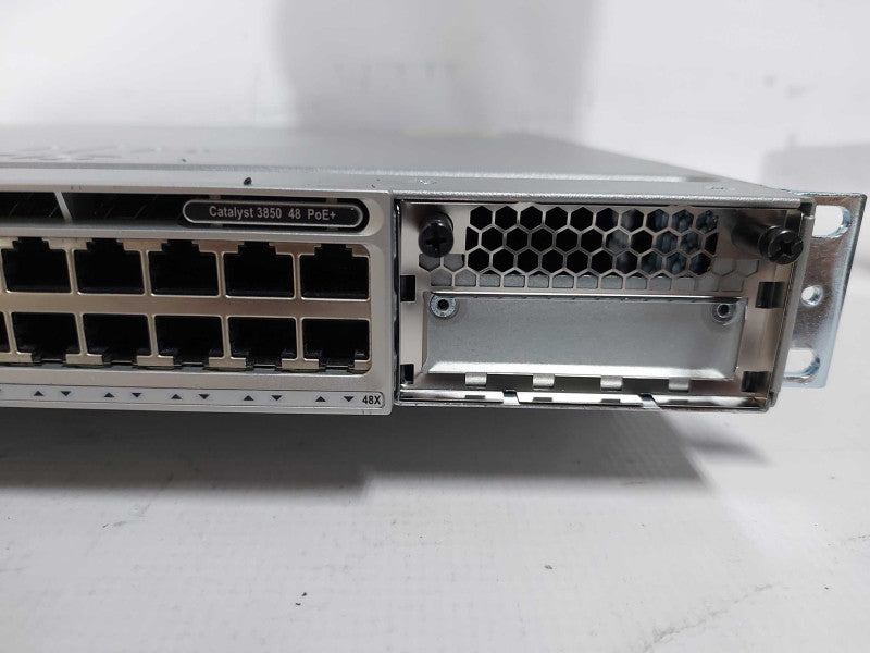 Cisco Catalyst 3850 Series WS-C3850-48P-S 48x port PoE+ Network Switch Q#