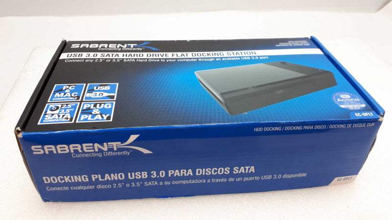 Sabrent SATA to USB 3.0 Hard Drive Station EC-DFLT &