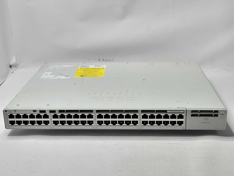 Cisco C9200-48P-E 48 port Gigabit PoE+ network switch, Network Essentials _
