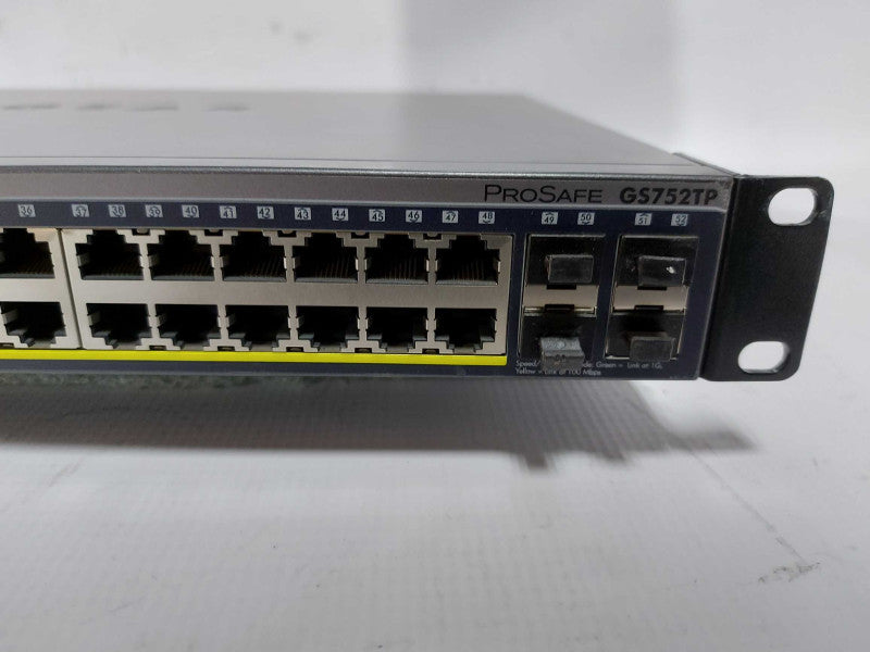 netgear ProSafe GS752TP  48-Port Gigabit Ethernet Smart Managed Switch PoE #