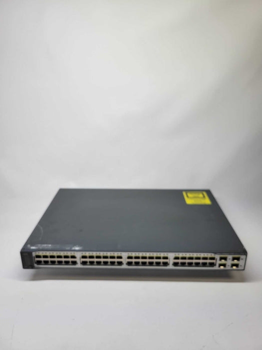 Cisco Catalyst WS-C3750V2-48PS-S 48-Port PoE Switch