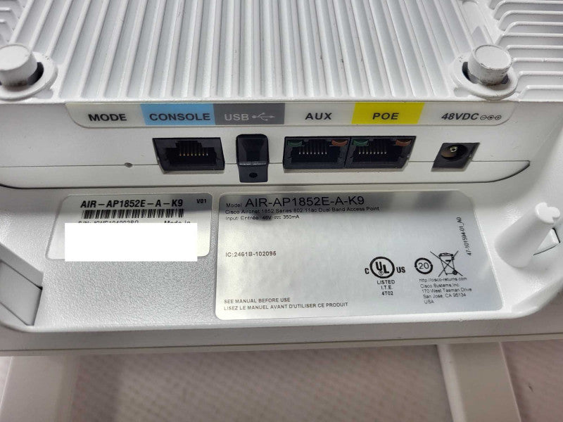 Cisco AIR-AP1852E-A-K9 Wireless Access Point Q$