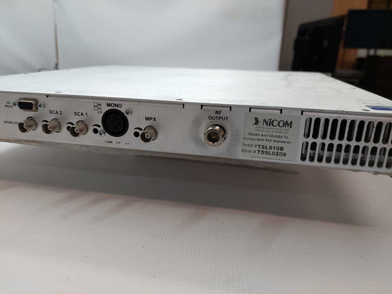 Nicom STL Reciever Model: RSL 900 Rack Mountable
