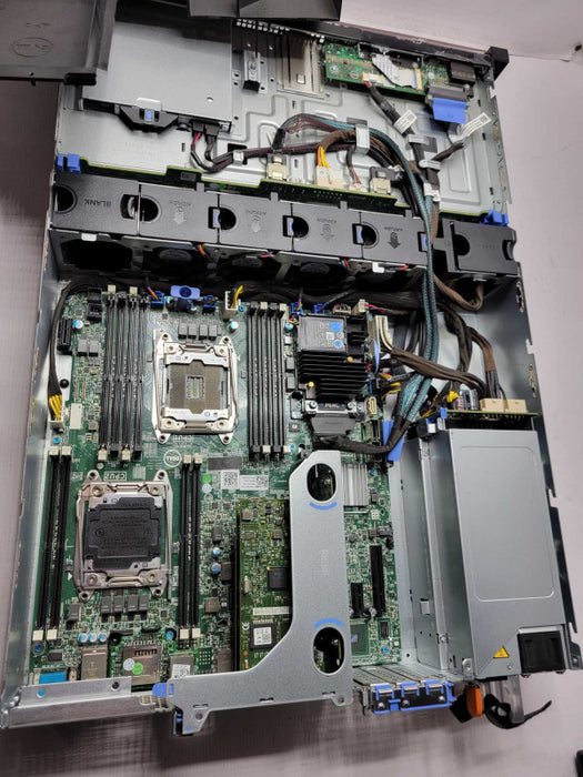 Dell PowerEdge R530 Chassis, No CPU/RAM/Heatsink/RAM/HDD, READ _