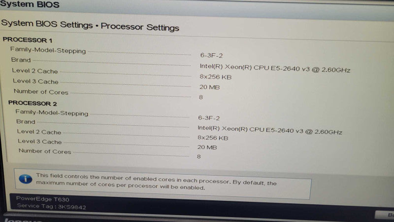 Dell PE T630 - 2x Xeon E5-2640 v3 | 64GB RAM | NO HDD | PERC H730  | 2xPSU