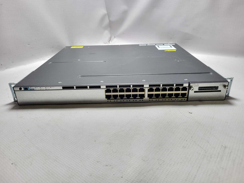 Cisco WS-C3750X-24T-S Network Switch 24 Port Gigabit Ethernet Base-T $