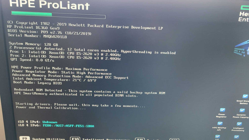 HP DL360 Gen9 - 2x Xeon E5-2620 v3 | 128GB RAM | NO HDD | P440AR | 2xPSU