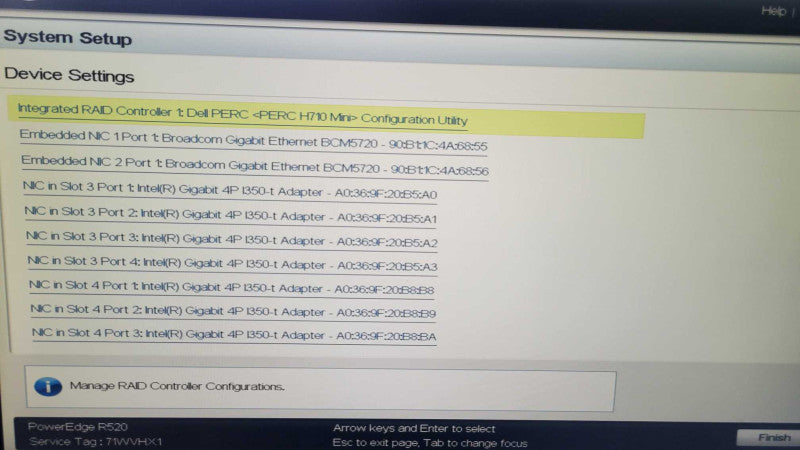 Dell PE R520 - 2x Xeon E5-2420 0 | 64GB RAM | NO HDD | H710 MINI | 2xPSU