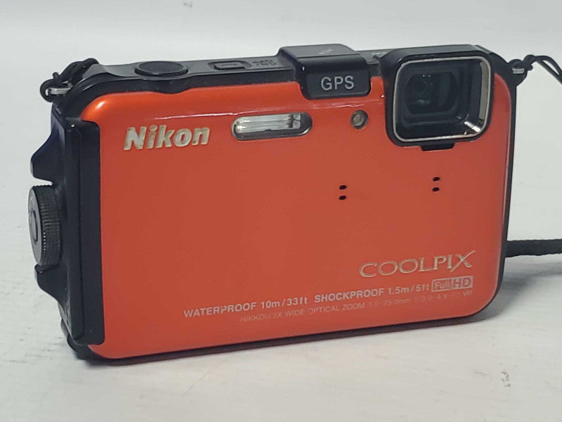 Nikon CoolPix AW100 16.0 Digital Camera Waterproof 10m/33ft |