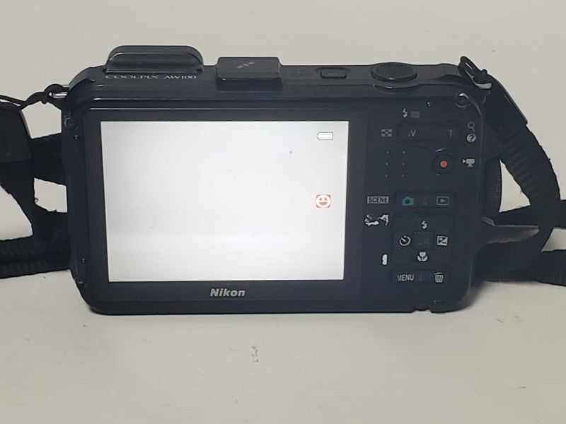 Nikon CoolPix AW100 16.0 Digital Camera Waterproof 10m/33ft |