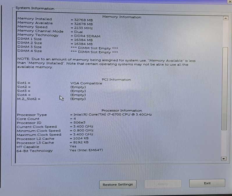 Dell Precision T3620 Core i7-6700 @ 3.40GHz 32GB DDR4 Quadro K1200 GPU  )