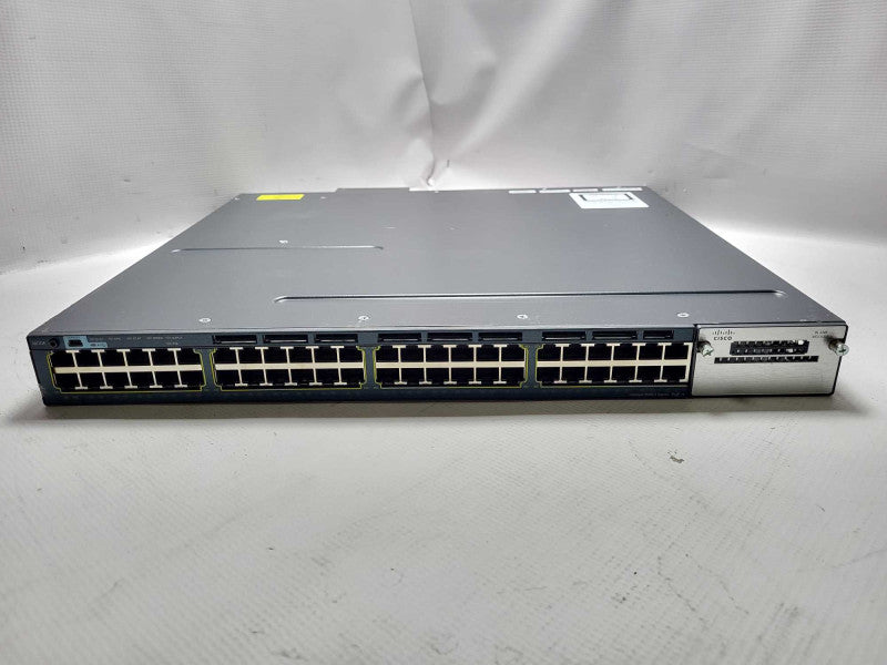 Cisco WS-C3560X-48PF-L 48 Port PoE+ Gigabit Switch Q$