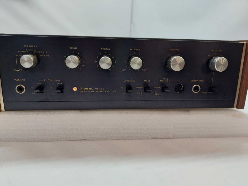 Sensui Solid State Stereo Amplifier  Model: AU-505 Made in Japan