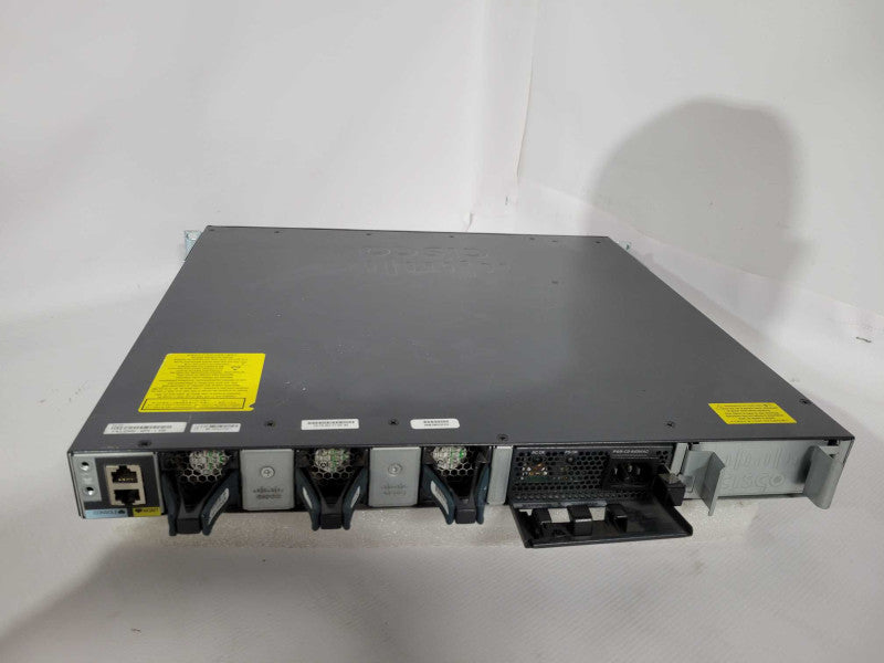Cisco Catalyst 3650 48 Port PoE+ 4x1G IP Base Switch WS-C3650-48PS-S !