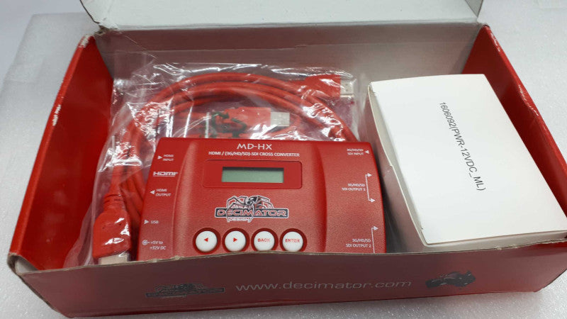 Decimator MD-HX HDMI and SDI Cross Converter with Scaling&Frame Rate Conversi &
