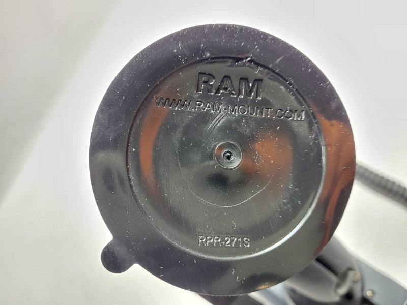 RAM RPR-271S Suction Cup & Double Socket Arm Mount with Honeywell Intermec Vehicle holder Q$