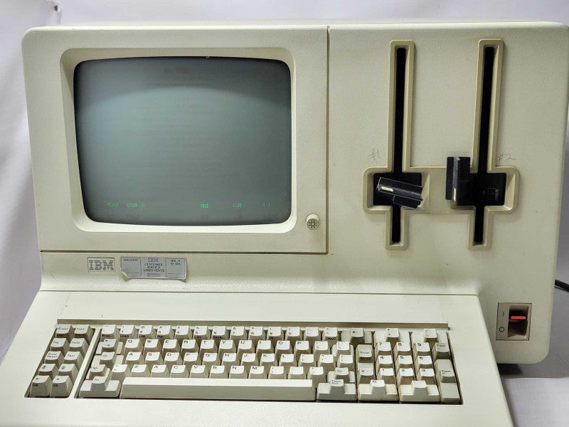 IBM Model 5322 1980 Vintage Computing, read _