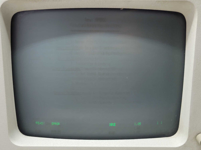 IBM Model 5322 1980 Vintage Computing, read _