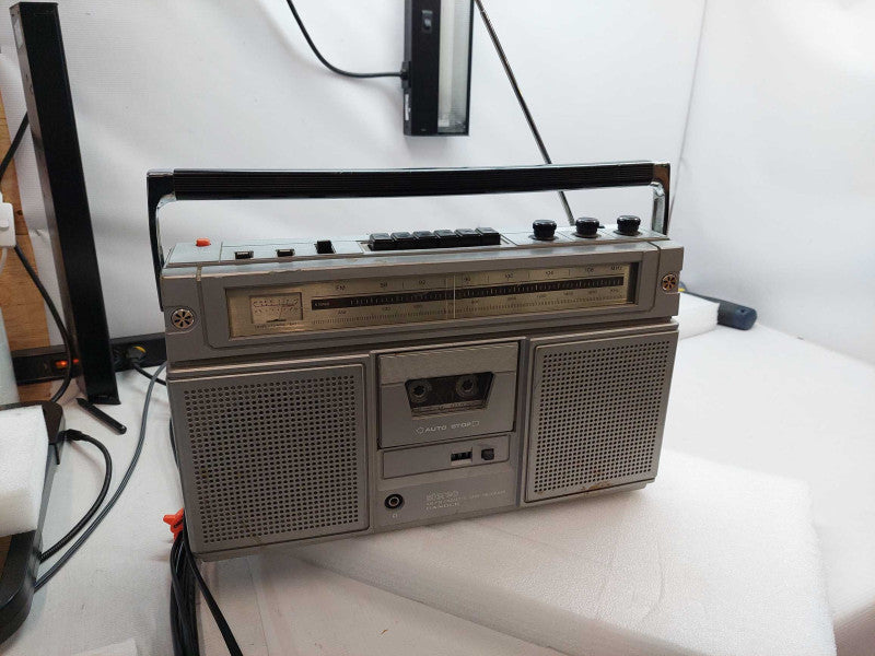 Candle BoomBox 2-Band Stereo AM/FM Cassette Tape Recorder Model: JTR1238