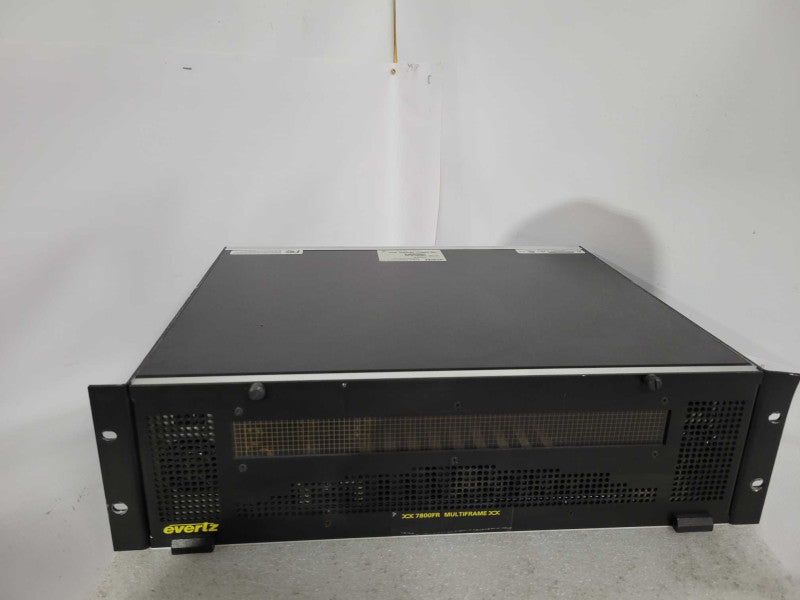 Evertz 7800FR 15-Slot MultiFrame With 2x Modules & 2x PSU *Read Module Info !
