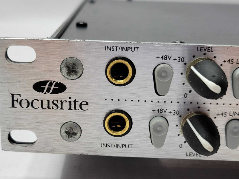 Focusrite Octane Platinum 8- Channel MIC PRE and Dynamics, READ _