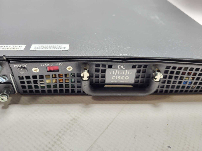 CISCO ME-3400EG-12CS-M 12-Port Gigabit Ethernet Network Access Switch READ Q$