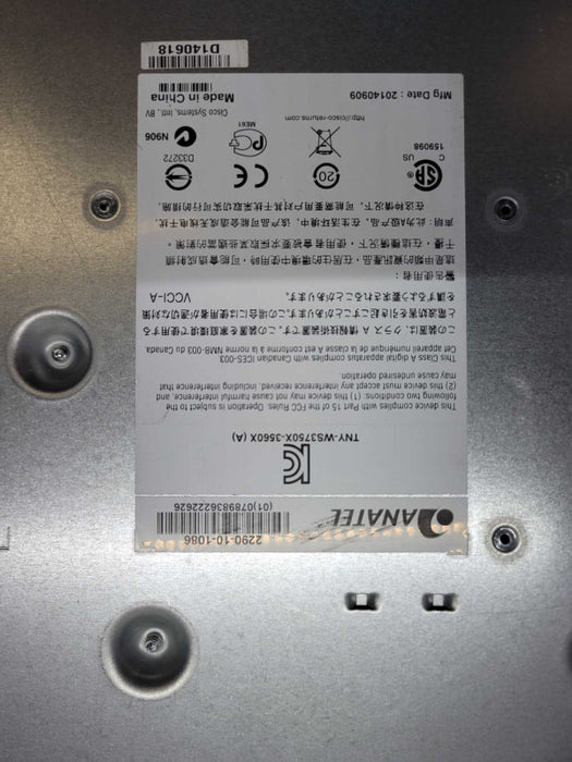Cisco Catalyst WS-C3750X-24PF-L , TNY-WS3750X-3560X