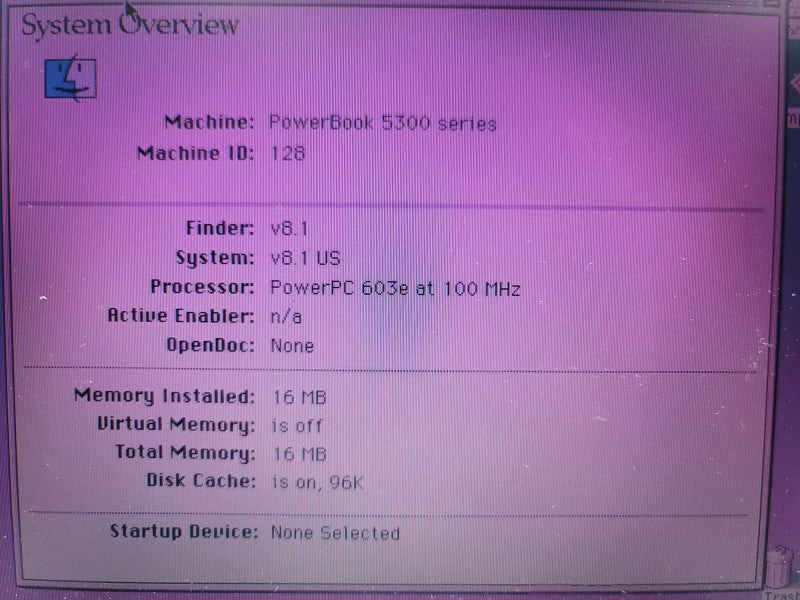 Vintage Macintosh PowerBook 5300C Complete Working w/ Accessories Î²