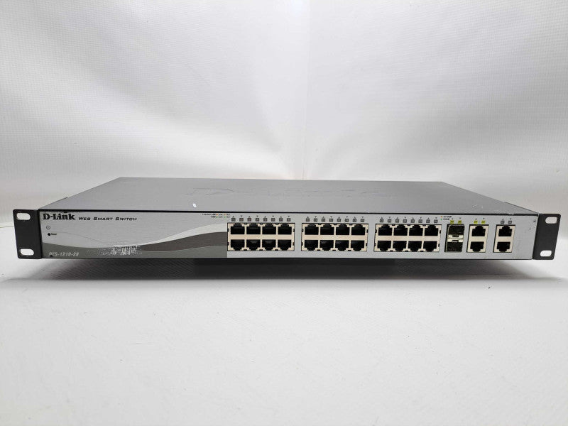 D-Link DES-1210-28 Web Smart 24-Port External Ethernet Switch )