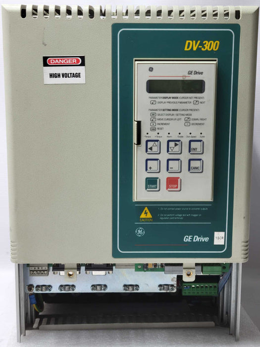 GE General Electric 6KDV3035Q4F10D5 DV-300 DC Drive, read _