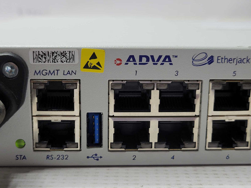 ADVA FSP 150-GE114Pro Network Carrier Ethernet Switch, READ _