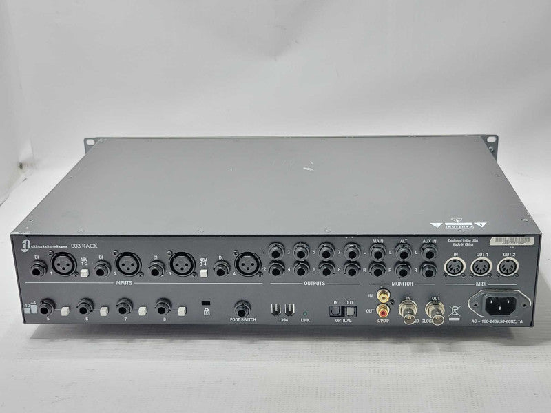 DIGIDESIGN 003 Rack Audio/MIDI Firewire Interface Digi003 Rack, READ _